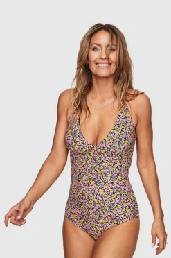Abecita by Swegmark Badedrakt Maui Tied Back Swimsuit