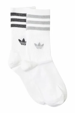 adidas Originals Sokker Mid-cut Glitter Crew Socks 2-pk
