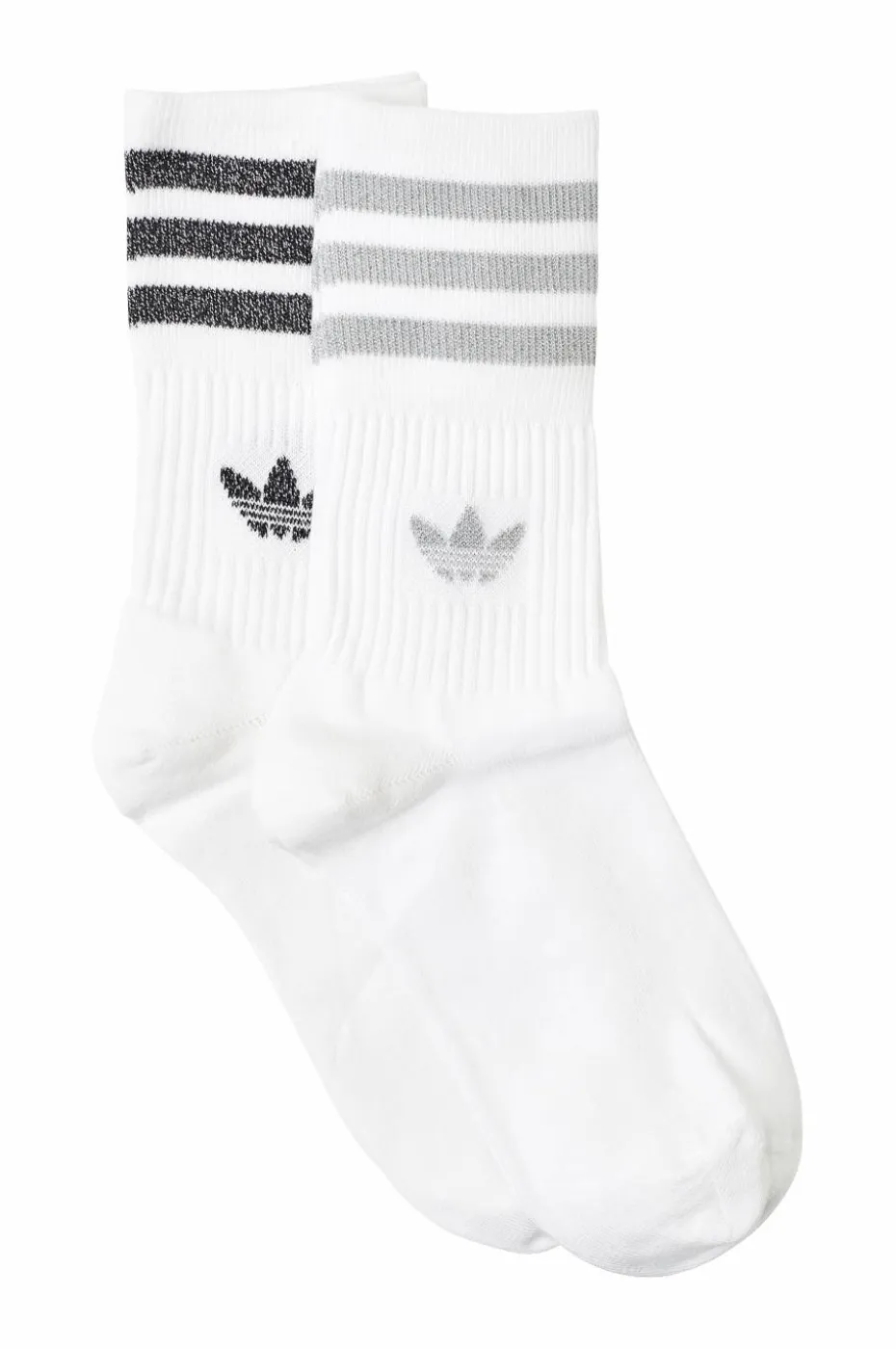 adidas Originals Sokker Mid-cut Glitter Crew Socks 2-pk