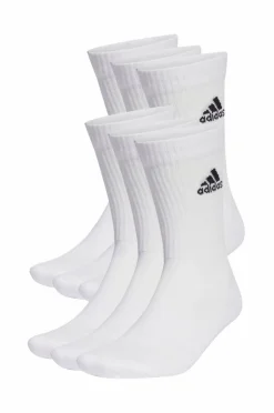 adidas Sport Performance Sokker Cushioned Sportswear Crew Socks 6-pk