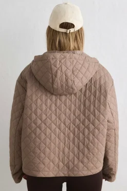Aim'n Anorakk Cropped Quilted Anorak