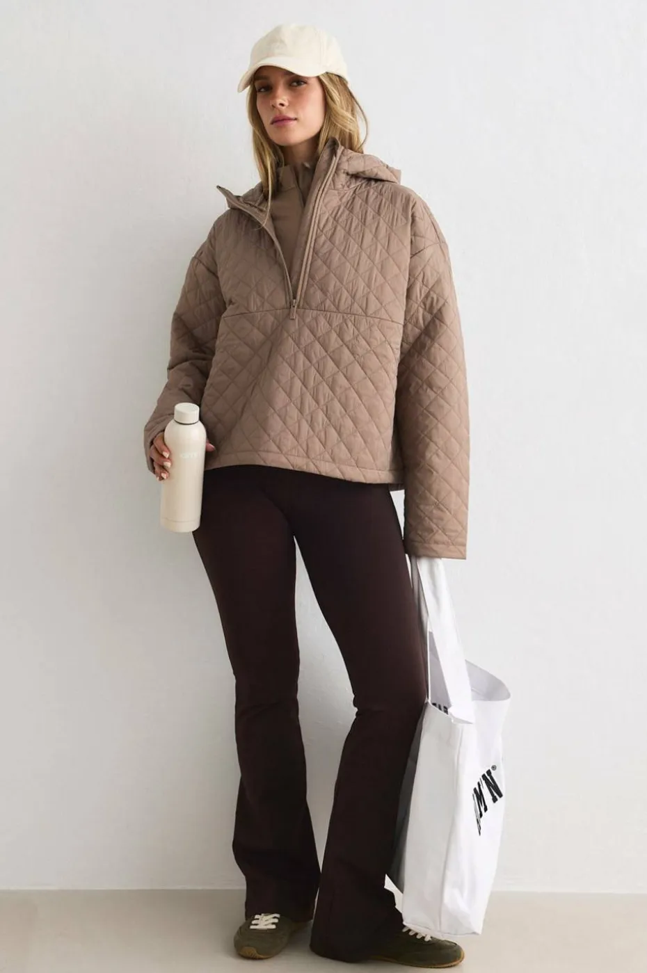 Aim'n Anorakk Cropped Quilted Anorak