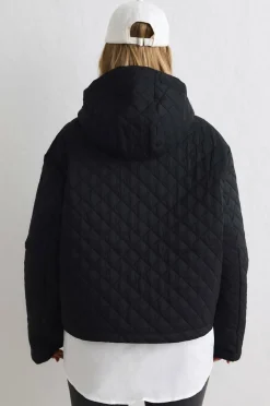 Aim'n Anorakk Cropped Quilted Anorak