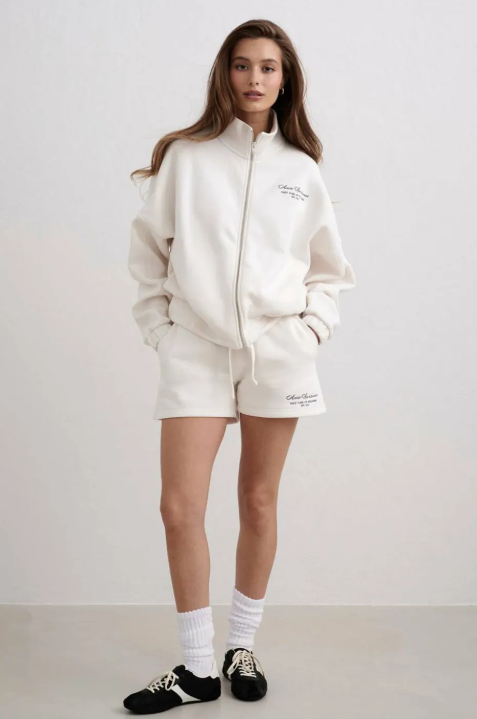 Aim'n Collegegenser Script Zip Jacket