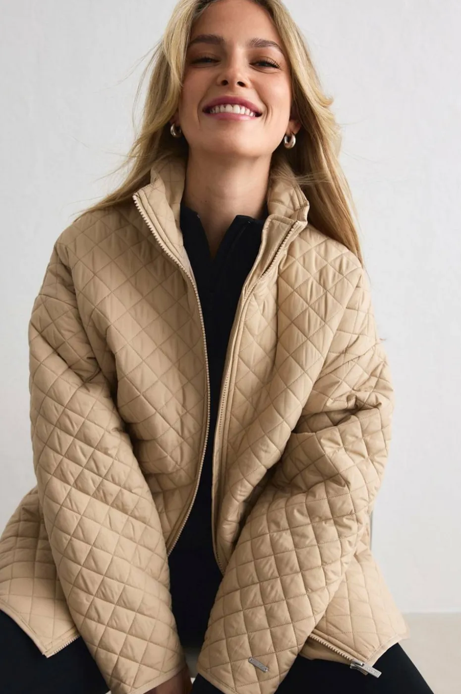 Aim'n Jakke Oversized Quilted Jacket