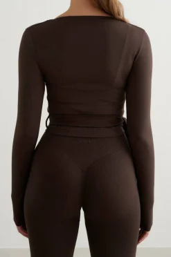 Aim'n Topp Shape Seamless Wrap Long Sleeve
