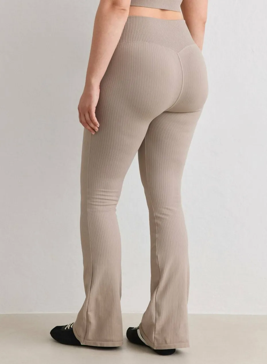 Aim'n Treningstights Ribbed Seamless Flare Tights