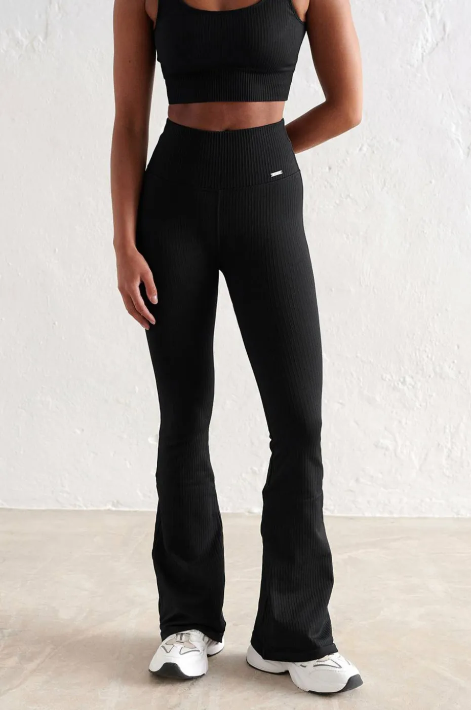Aim'n Treningstights Ribbed Seamless Flare Petite Tights