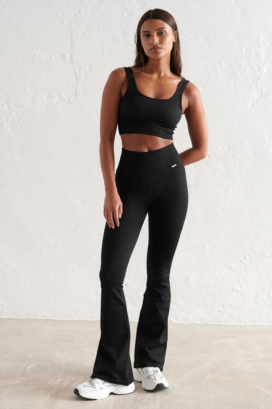 Aim'n Treningstights Ribbed Seamless Flare Petite Tights