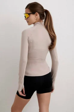 Aim'n Treningstrøye Running Zip Long Sleeve