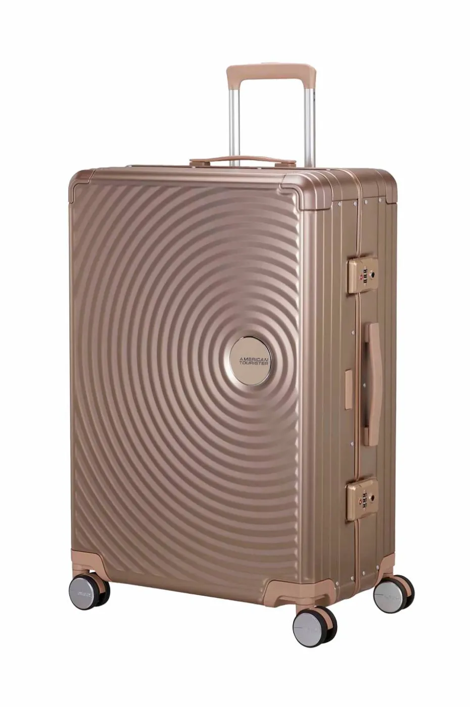 American Tourister Koffert Soundbox Aluminium 77 Large Bronze