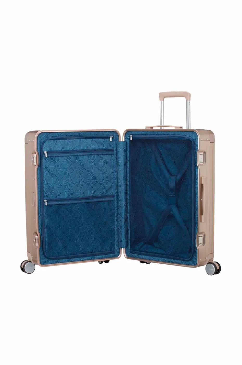 American Tourister Koffert Soundbox Aluminium 68 Medium Bronze