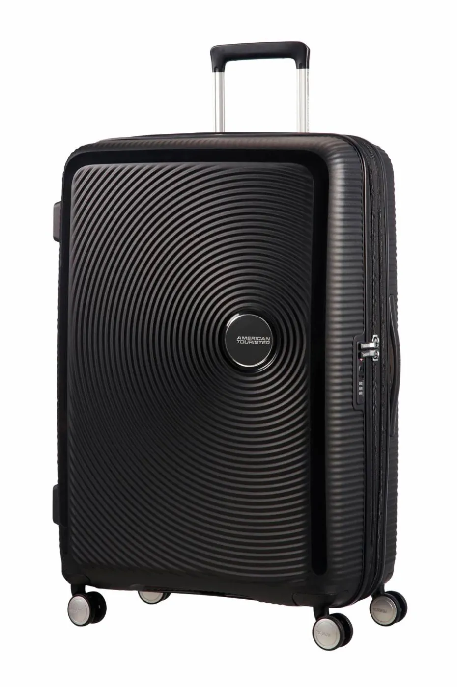 American Tourister Soundbox Spinner 77 Svart