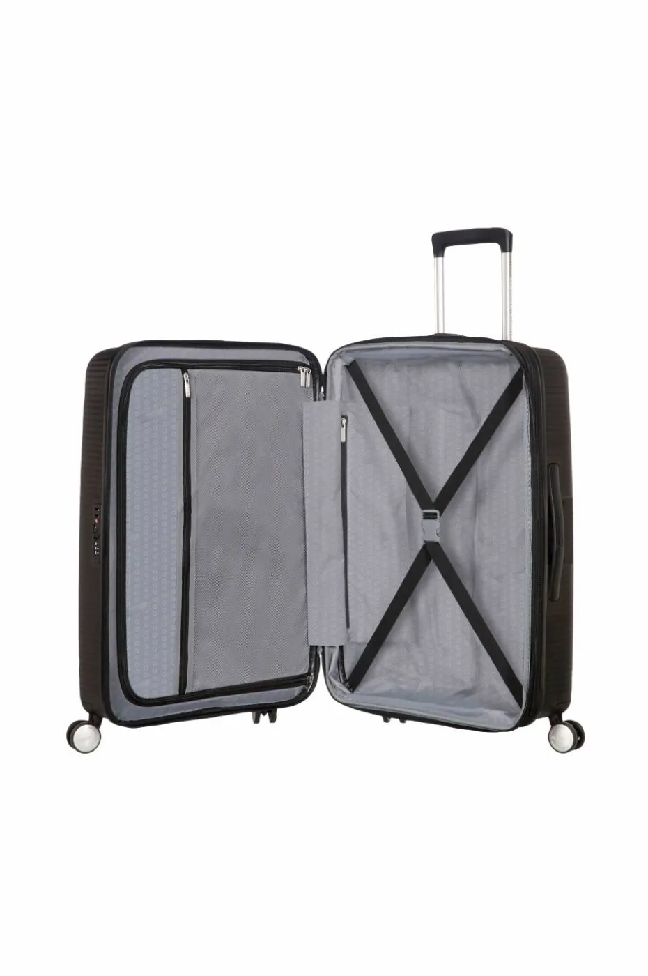 American Tourister Soundbox Spinner 77 Svart