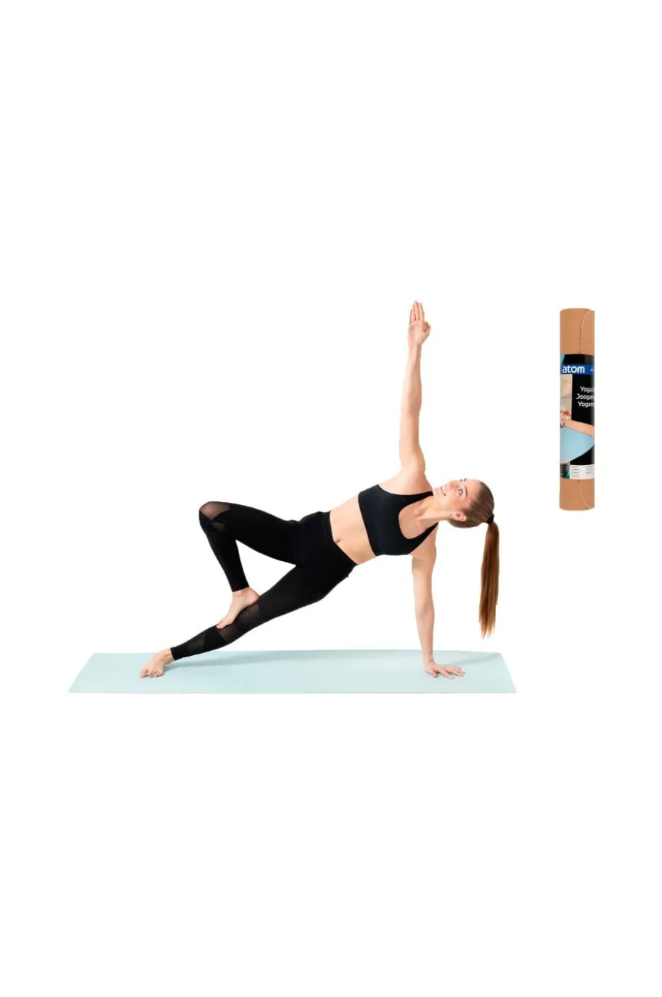 Atom Yogamatte kork 4 mm