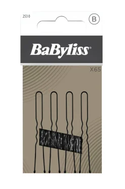 BaByliss Hårnål u-form svart 65st