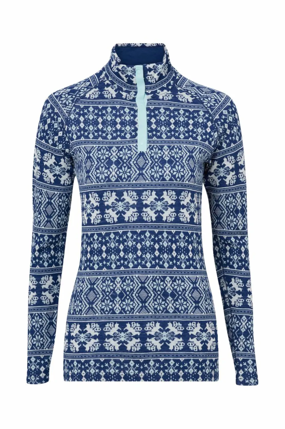 Bagheera Underställströja Merino Dalecarlian Top Polo W