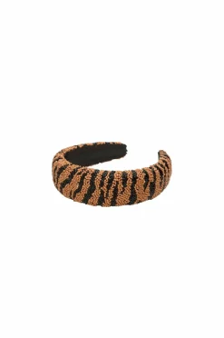 Becksöndergaard Diadem Tigarea Wide Beaded Hairbrace