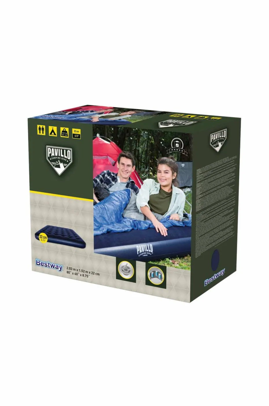 Bestway Luftmadrass Pavillo Queen