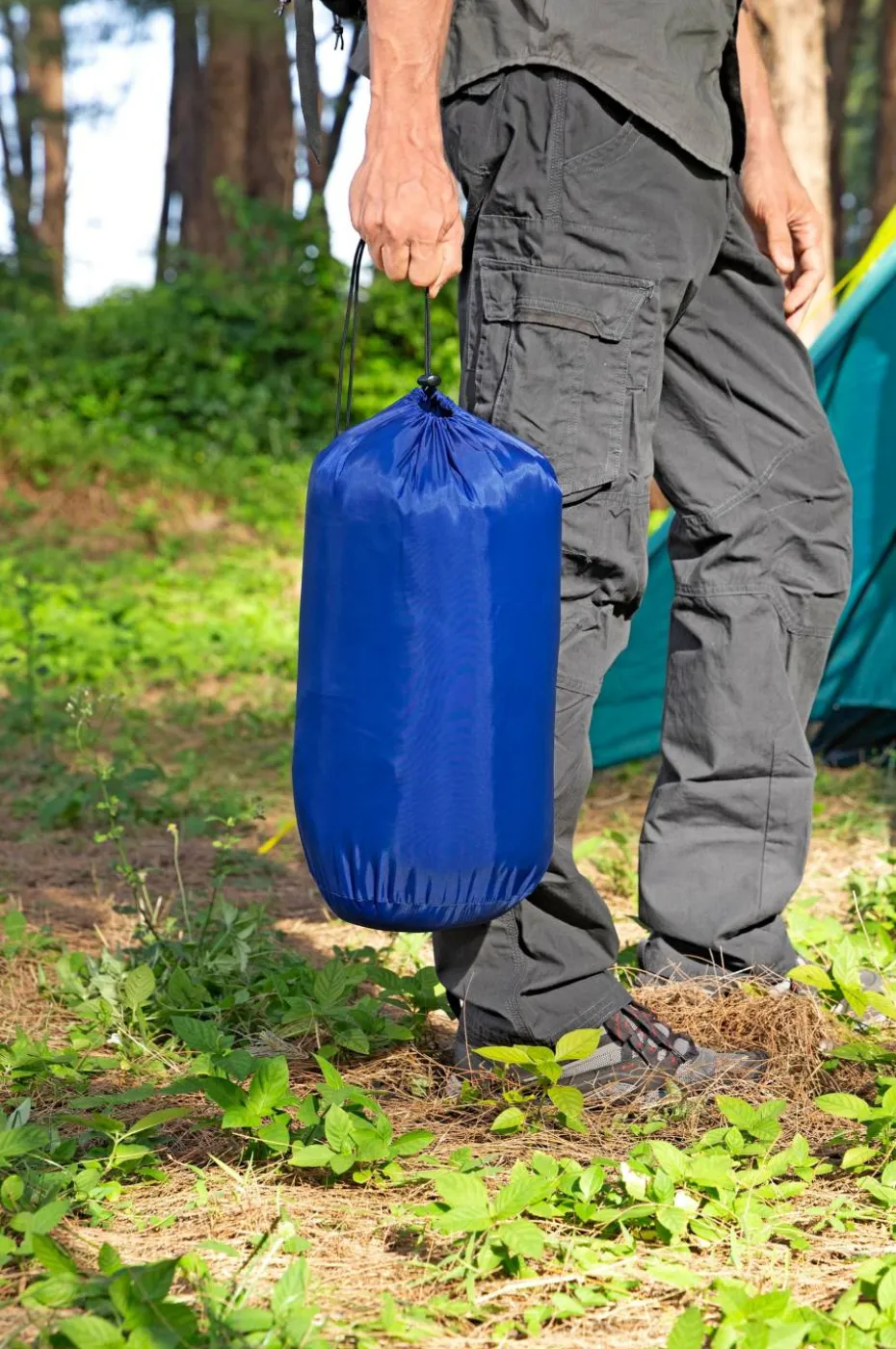 Bestway WanderLite 2-i-1 Sovepose / Madrass