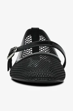 Bianco Ballerinasko biaLilja Mary Jane Mesh