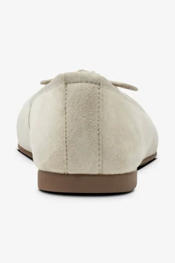Bianco Ballerinasko biaMadison Ballerina Suede
