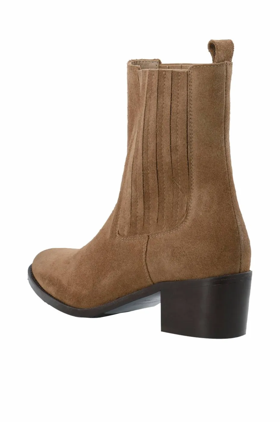 Bianco Chelseaboots Biacarol Oily Suede