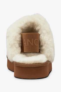 Bianco Innetøfler biaSweetie Flatform Elastic Slipper Faux Suede