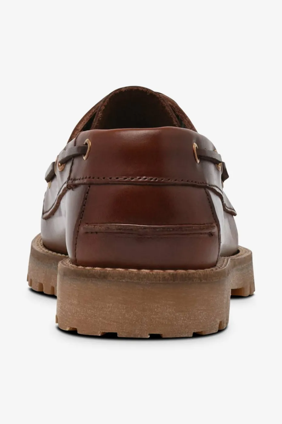 Bianco Loafers Biacapri Boat Shoe Pull Up Leather
