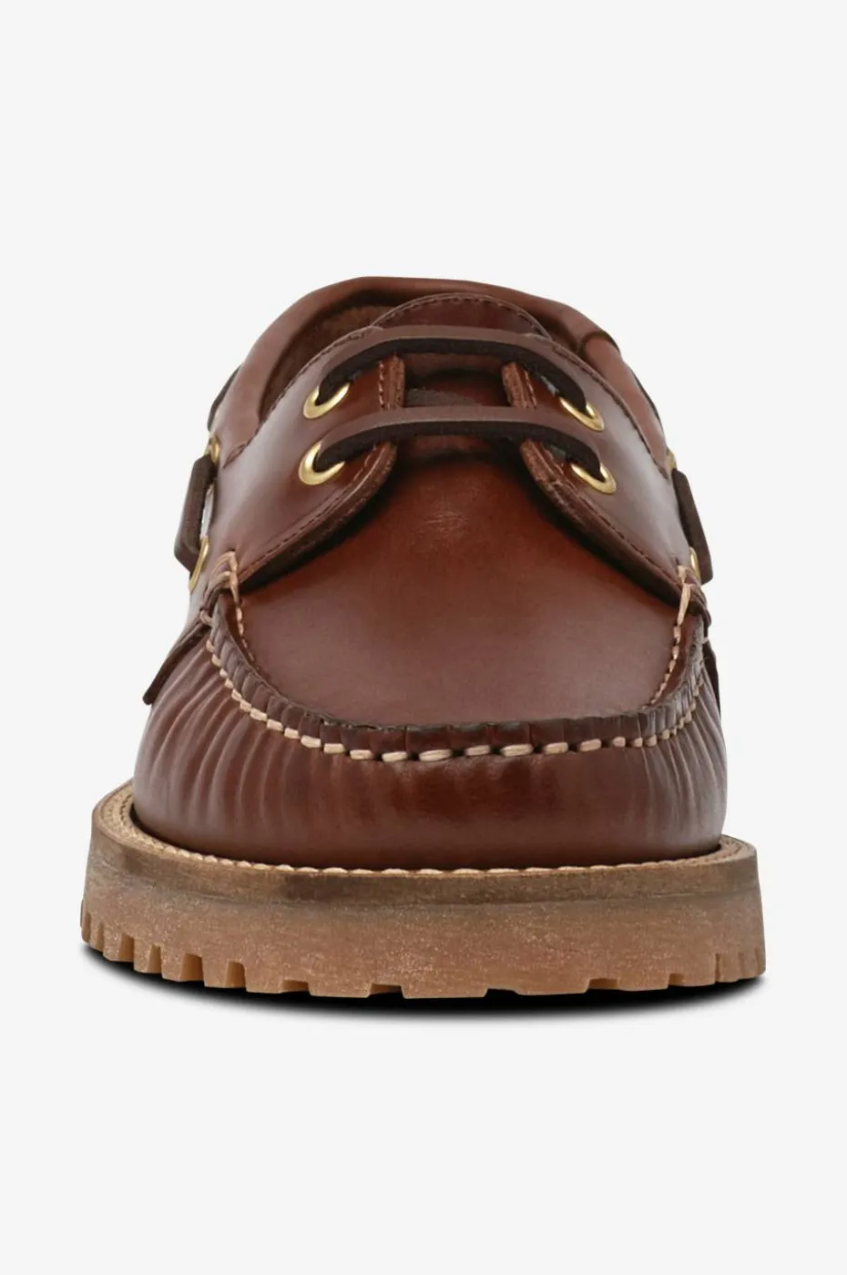 Bianco Loafers Biacapri Boat Shoe Pull Up Leather