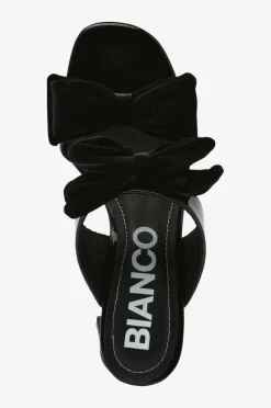 Bianco Pumps biaCherry Bow Mule Patent Velvet
