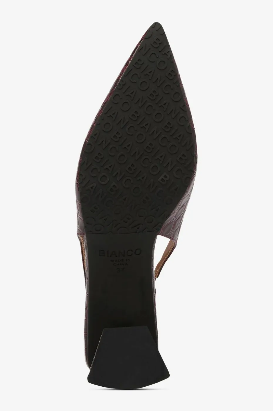 Bianco Pumps biaMaralyn Slingback Croco Patent