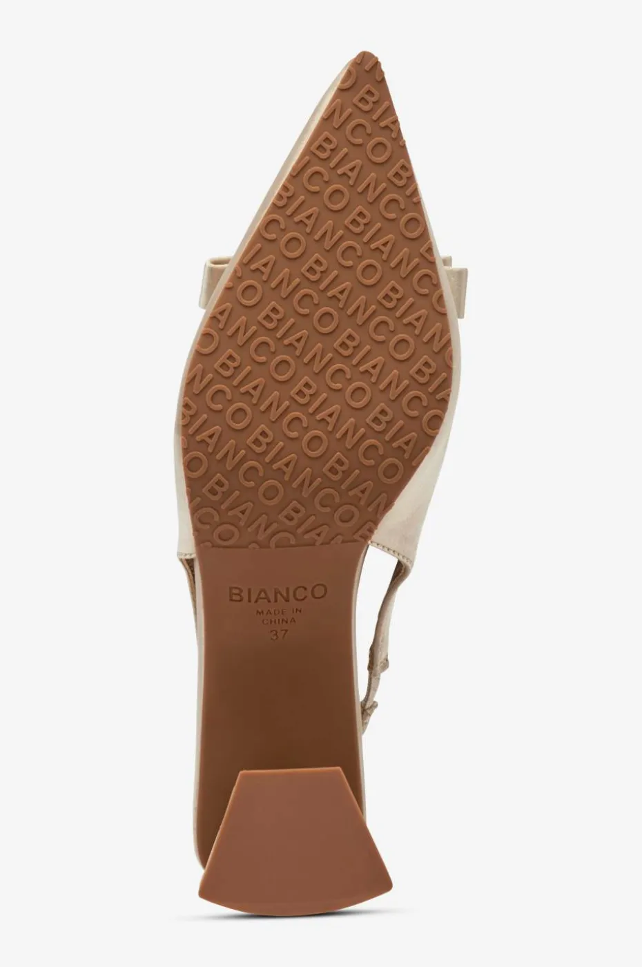 Bianco Sandaletter biaMaralyn Bow Slingback Satin