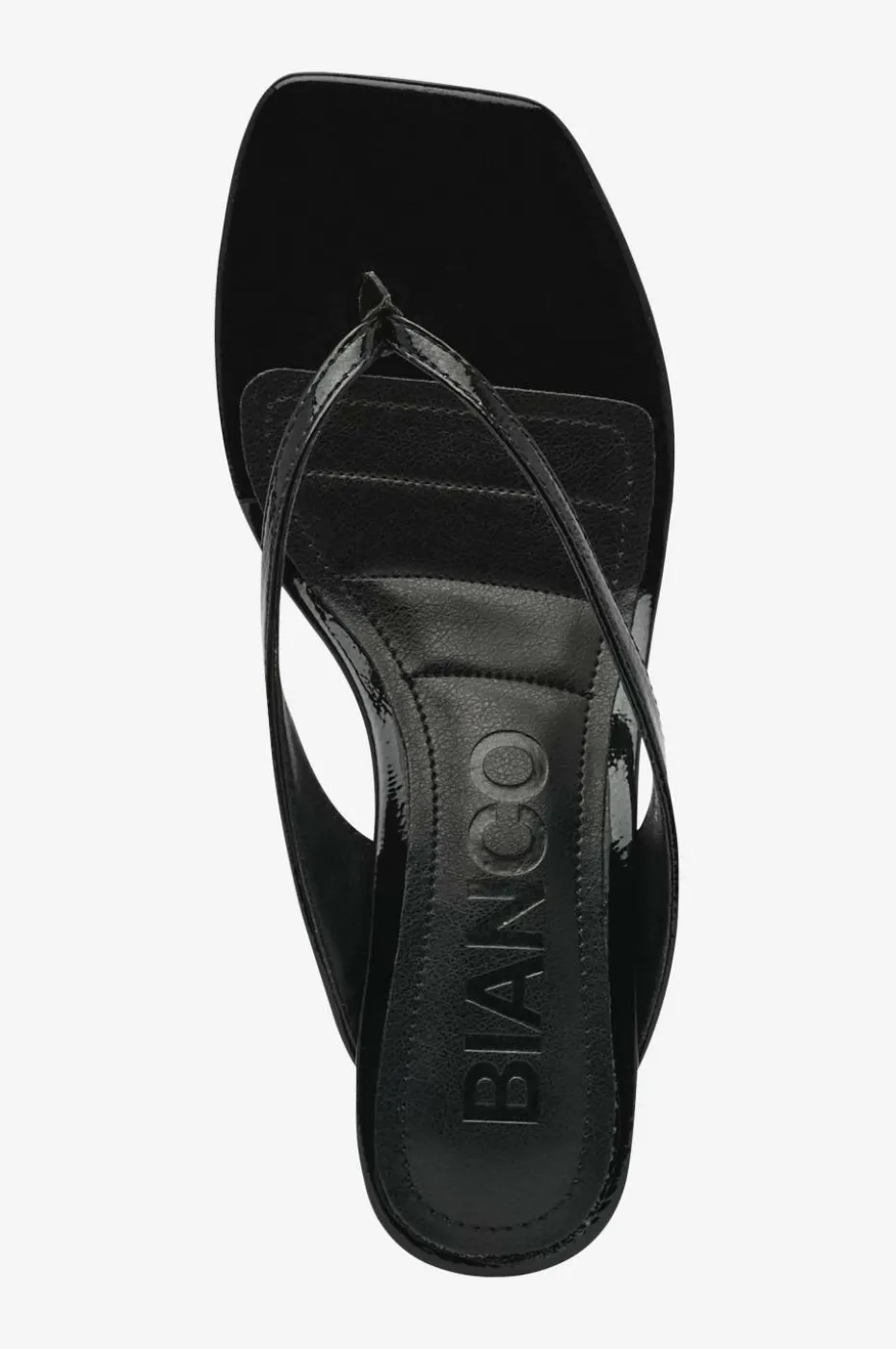 Bianco Sandaletter Biaspice Toe Post Faux Leather