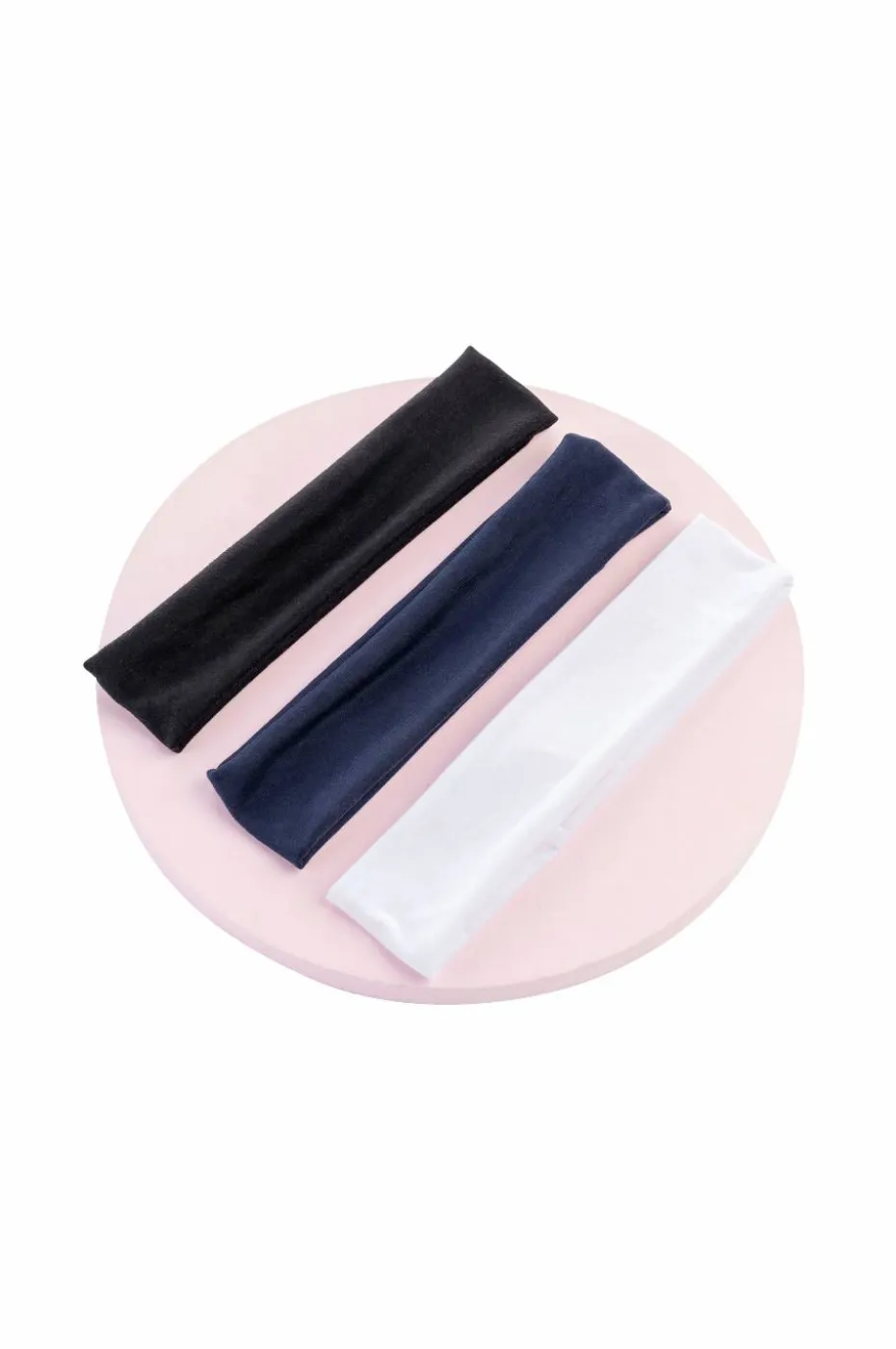 Brushworks Jersey Headbands - 3 Pack