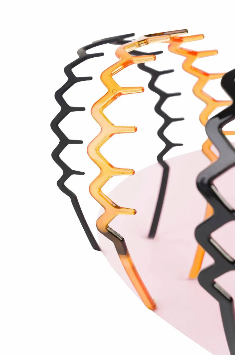 Brushworks Zig Zag Headband - 3 Pack