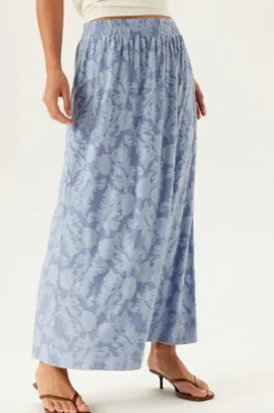 Bubbleroom Skjørt Structure Floral Smock