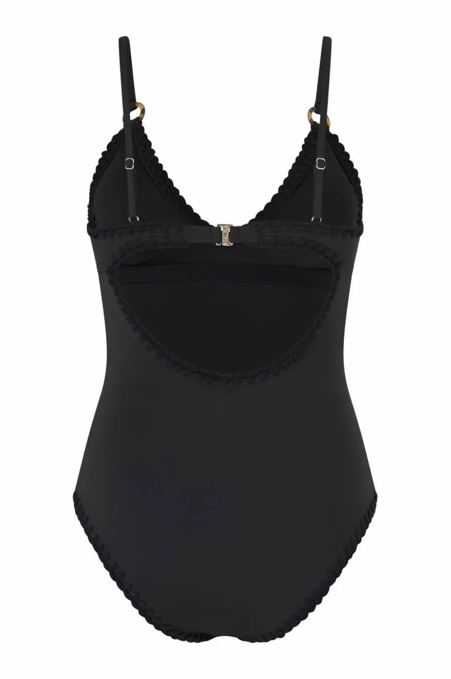 By Malina Badedrakt Nila V-neck Crochet Trimmed
