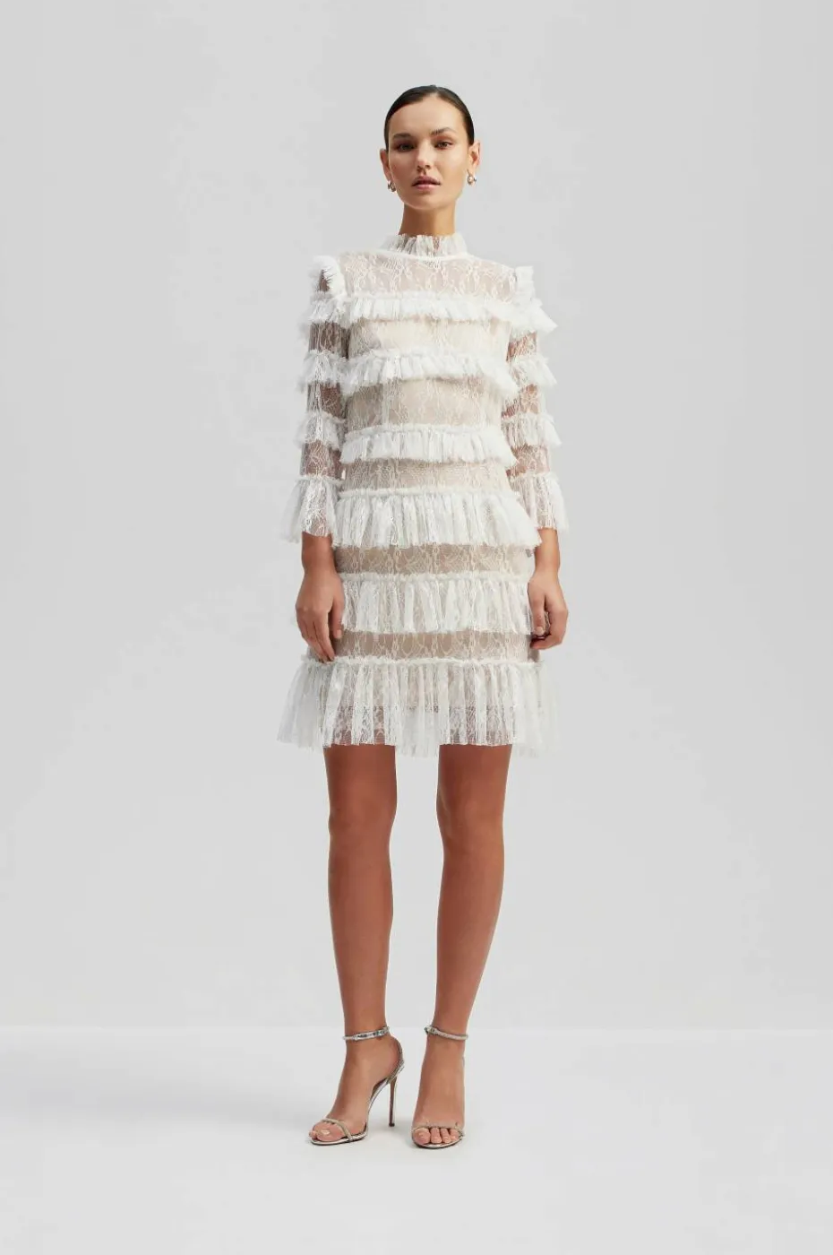 By Malina Blondekjole Carmine Mini Dress