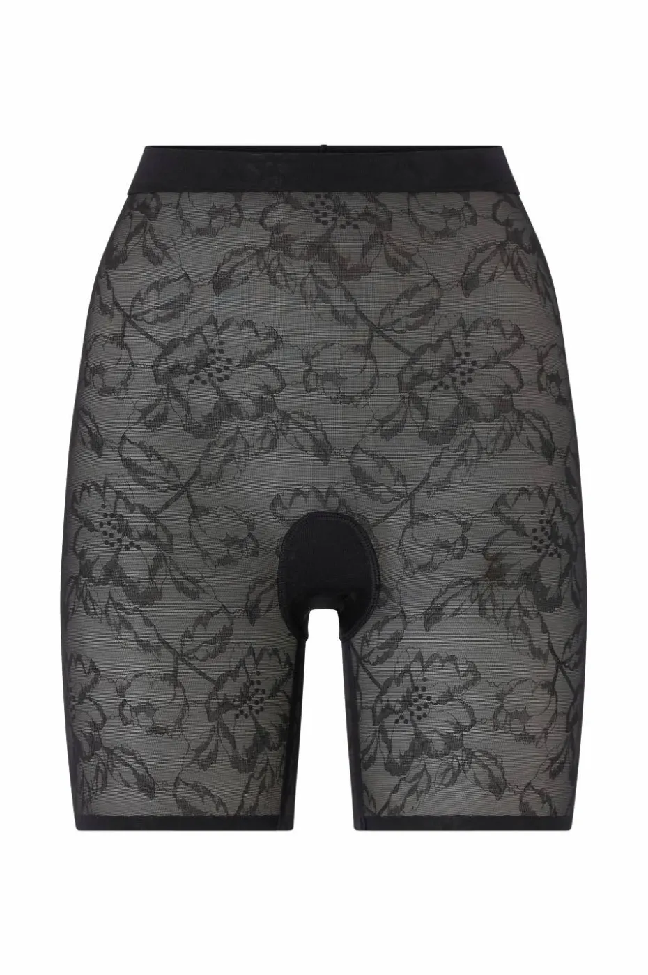 Bye Bra Shaping-shorts med blonder og høy midje