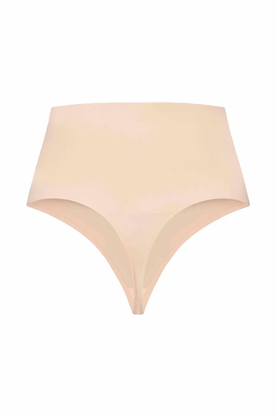 Bye Bra Shapingtruse Waist Control Thong | Beige - firm support