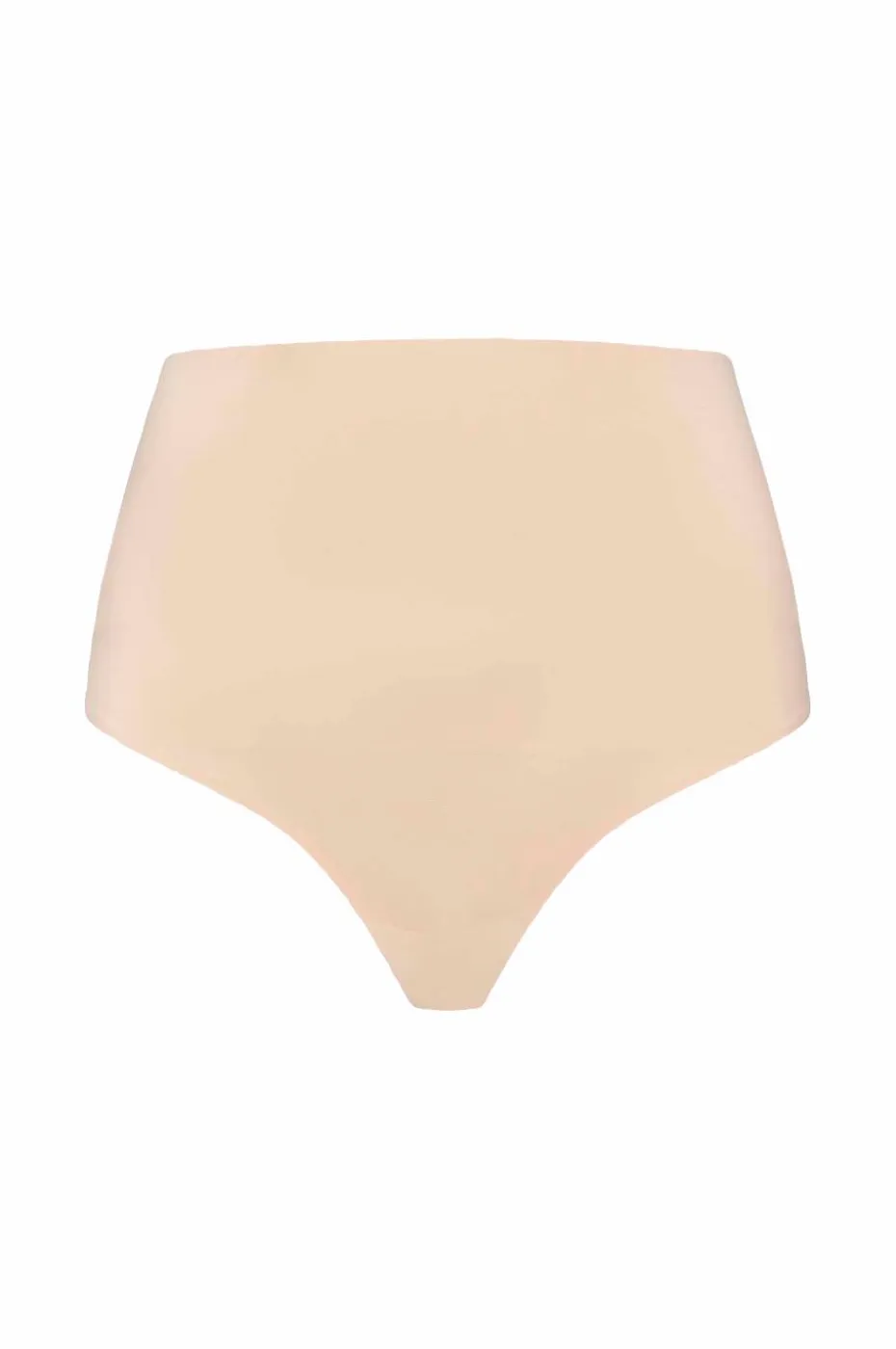 Bye Bra Shapingtruse Waist Control Thong | Beige - firm support
