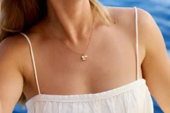 Caroline Svedbom Halskjede Ana Necklace Gold