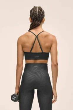 Casall Sports-bh Sleek Strappy Printed