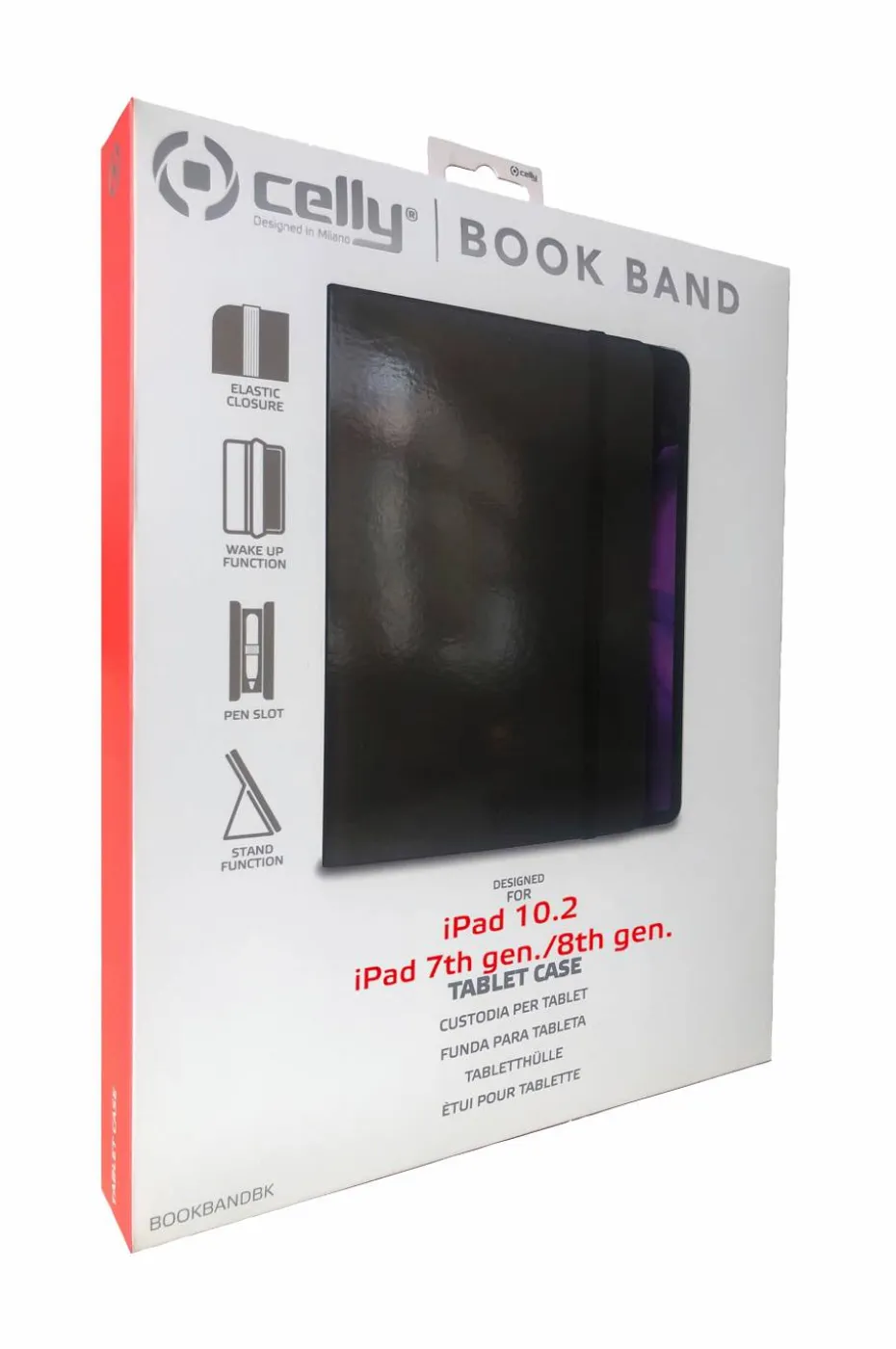 Celly iPad-etui Bookband Booklet Ipad 10,2" Gen 7/8/9