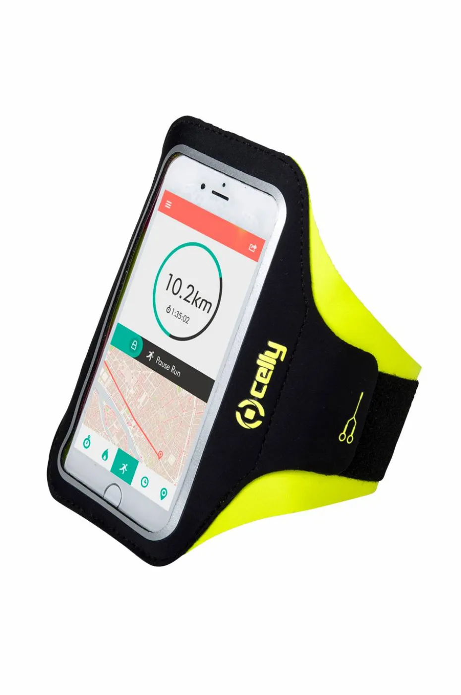Celly Sportsarmbånd XXL max 6,2" Gul