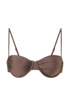Drop Of Mindfulness Bikini-BH Swim Ruched Bikini Top