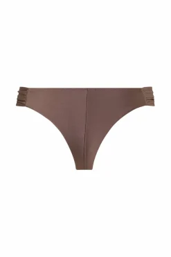 Drop Of Mindfulness Bikinitruser Swim Ruched Bikini Bottom