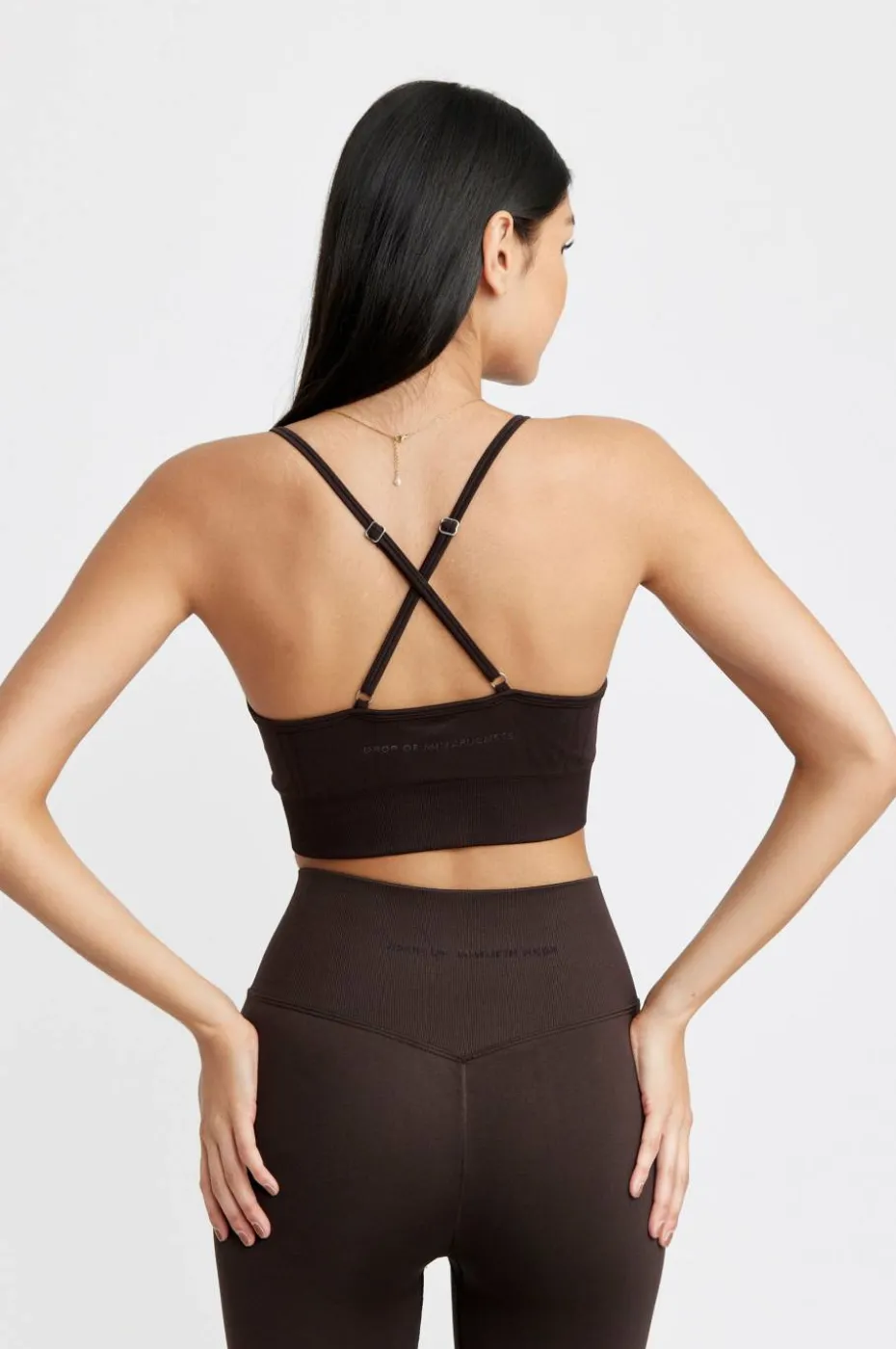 Drop Of Mindfulness Sports-BH Signature Seamless Bra