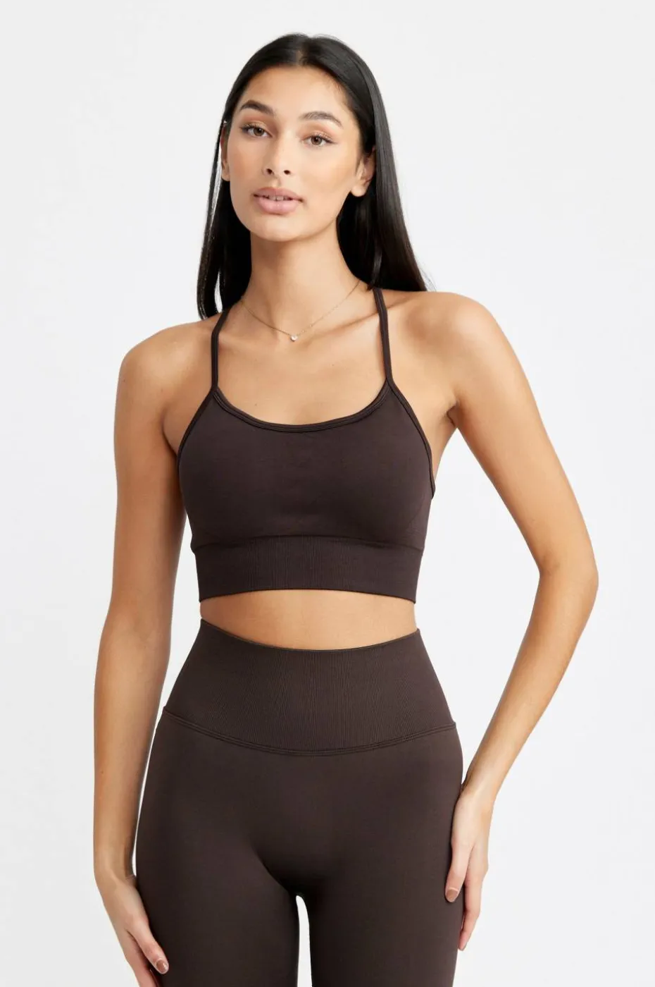 Drop Of Mindfulness Sports-BH Signature Seamless Bra